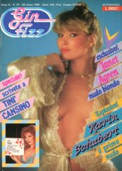 Janet Agren - Gin Fizz (Anno 2 - n°27 - 28 Marzo 1986)