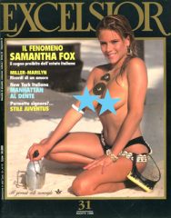 Samantha Fox - Excelsior (n°31 - Agosto 1988)