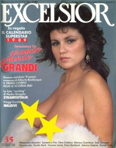 Serena Grandi - Excelsior (n°35 - Dicembre 1988)