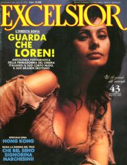 Sophia Loren - Excelsior (n°43 - Agosto 1989)