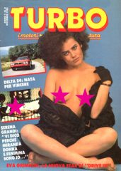 Eva Grimaldi - Turbo (Anno 1 - n°8 - Dicembre 1985)