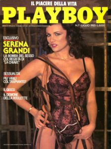 Serena Grandi - Playboy - n° 07 (Luglio 1985)