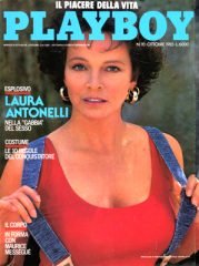 Laura Antonelli - Playboy - n° 10 (Ottobre 1985)