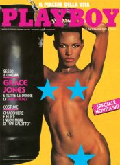 Grace Jones - Playboy - n° 11 (Novembre 1985)