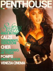Sabrina Salerno - Penthouse Italia - n° 10 (Ottobre 1988)