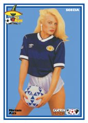 Miriam Axa - Nazionale Scozzese Calcio - GUERIN SPORTIVO - 1986