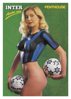 Moana Pozzi - Inter Calcio - Penthouse - 1989 - A