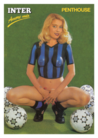Moana Pozzi - Inter Calcio - Penthouse - 1989 - B