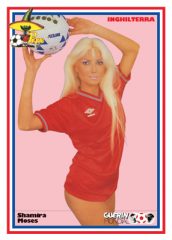 Shamira Moses - Nazionale Inglese Calcio - GUERIN SPORTIVO - 1986
