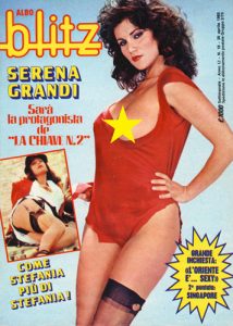 Serena Grandi - Blitz - n° 16 (1985)