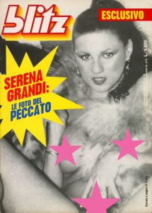 Serena Grandi - Blitz - n° 16 (1987)