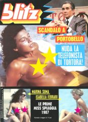Isabella Ferrari - Blitz - n° 21 (1987)