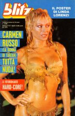 Carmen Russo - Blitz - n° 7 (1989)