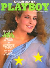 Lara Wendel - Playboy - n° 02 (Febbraio 1985)