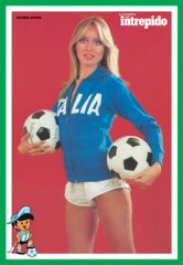 Gloria Guida - Nazionale Italiana Calcio - L’INTREPIDO - 1978 - B