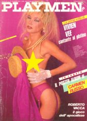 Vivien Vee - Playmen - n° 12 (Dicembre 1983)