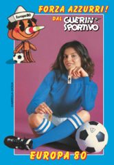 Gabriella Golia - Nazionale Italiana Calcio - Guerin Sportivo - Europei 1980