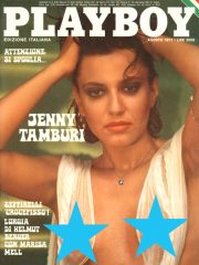 Jenny Tamburi - Playboy - n° 8 (Agosto 1977)