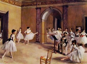 Edgar-Degas-Scuola-di-ballo-dellOpera-1872.-Parigi-Museo-del-Louvre.