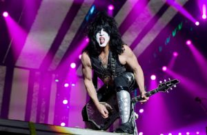 Mandatory Credit: Photo by Duncan Bryceland/REX/Shutterstock (4848788u) KISS - Paul Stanley Download Festival, Donnington Park, Britain - 14 Jun 2015