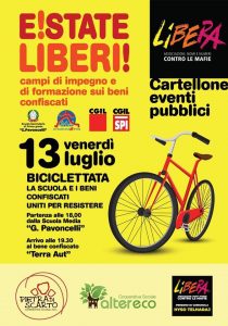 Biciclettata Contro Le Mafie a Cerignola(Fg).Con Libera