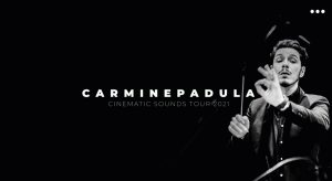 carmine padula con il “cinematic sounds tour”