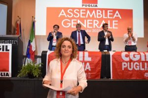 Gigia Bucci Nuova Segretaria Cgil Puglia
