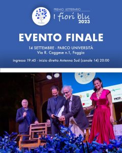 ''I FioriBlu''Premio Letterario il 14.9 a Foggia
