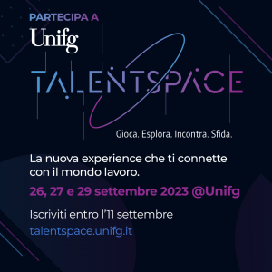 27-29 Settembre 2023 Talentspace All'Unifg