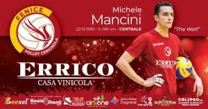 Michele Mancini Fenice Volley Cerignola 2018-19.