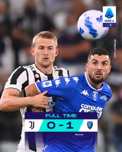 Calcio Serie A Juve-Empoli 0-1