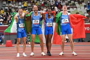 Tokyo: staffetta 4x100 Italia medaglia d'oro