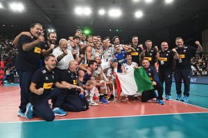 Europeo Volley Uomini  Italia-Olanda 3-2 4ti Di Finale