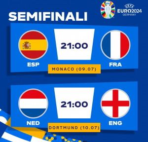Euro 2024 Semifinali