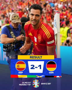 Spagna-Germania-2-1 Iberici In Semifinale