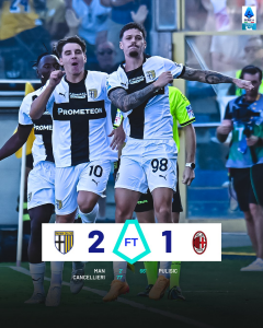 Un Grande Parma Batte 2-1 Il Milan