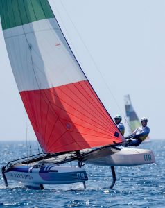 Bis Olimpico''Storico''Nella Vela Azzurra all'Olimpiade