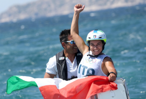 Una Storica Medaglia D'Oro Dal Windsurf