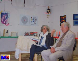 06-Renata Di Palma presenta il romanzo Theo Solveig-Bensalem 2052-di Giorgio Ragucci Brugger-finissage Kunst Grenzen Omaggio a Bruno Munari-221023