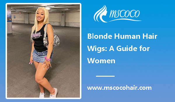 Blonde Human Hair Wigs - wide 6