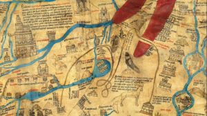 5_Mappa-di-Hereford-dettaglio-col-mar-Rosso-e-la-Torre-di-Babele