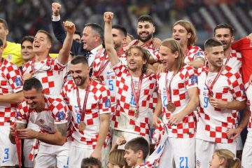 Mondiali: la Croazia in festa per il terzo posto della Nazionale