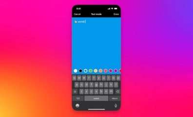 Instagram, arrivano anche in Italia i post con solo testo