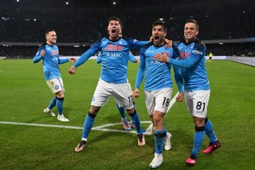 Serie A: il Napoli vola. Crollano Milan e Juve, la Lazio frena