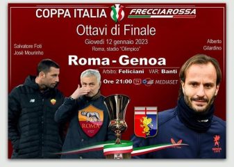 Coppa Italia: in campo Roma Genoa LIVE