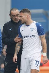 Medico Lazio, Immobile ha avvertito fastidio al flessore