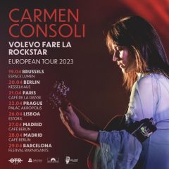 Carmen Consoli, nuovo tour europeo ad aprile
