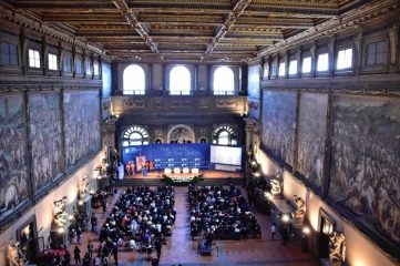 Al via monitoraggio soffitto Salone dei 500 a Palazzo Vecchio