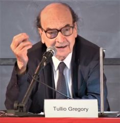 Tullio Gregory, ai Lincei l'omaggio a una vita di alti studi