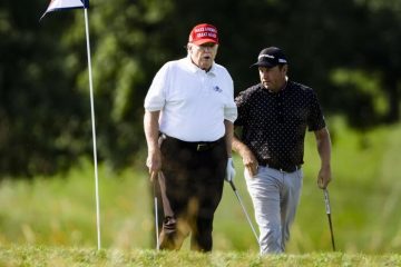 Golf: Trump "in campo" con la Superlega araba